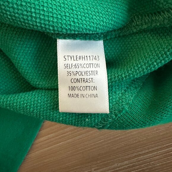 Jodifl Raglan Ringer Top - Green - Size Small - Picture 7 of 7